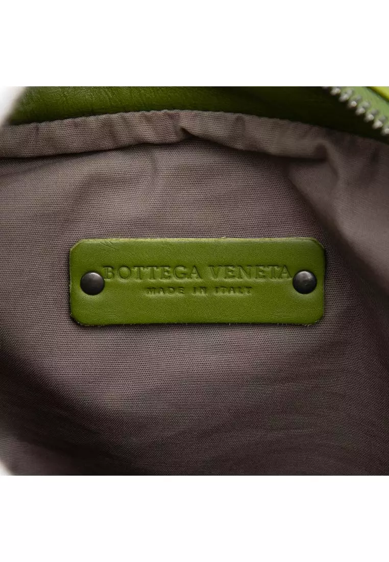 Pre-Loved Bottega Veneta Nappa Intrecciato Messenger Bag