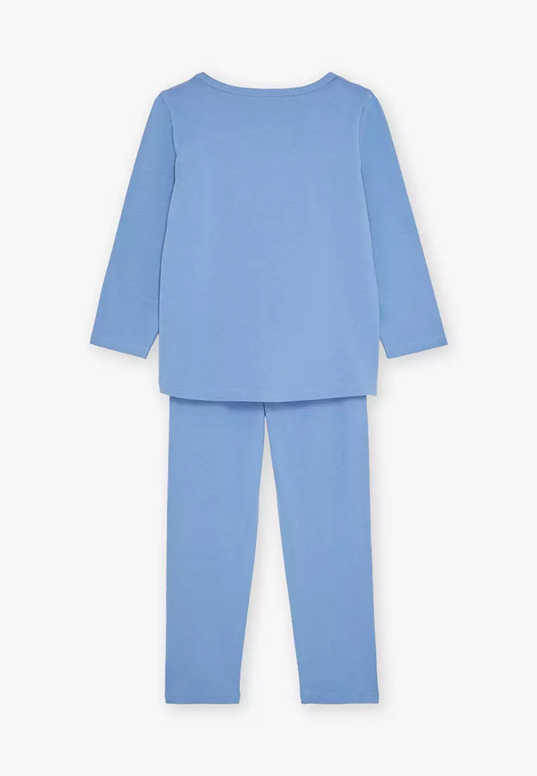 Pyjamas Set with mask and Phoenix printed Cape