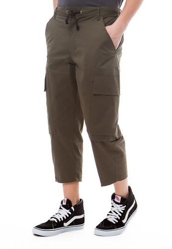 YoodsGoods Cropped Pants in Green