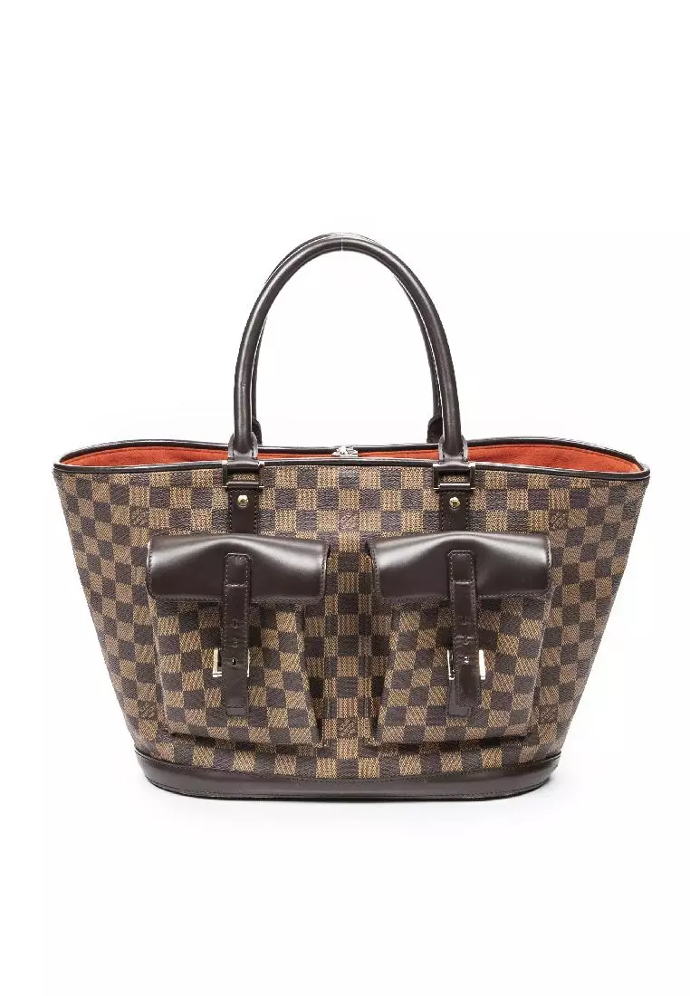 Authentic Louis Vuitton Automne Hiver 2013-2014 Monogram Zip Top Hand Bag