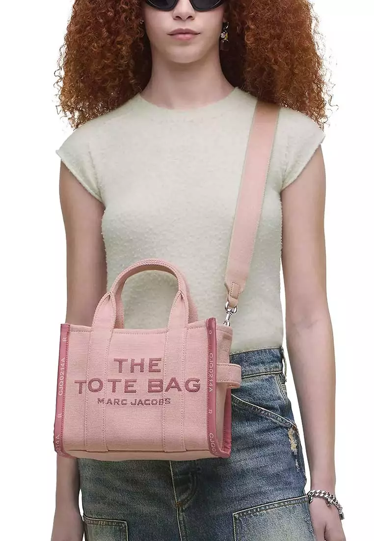 The Jacquard Small Tote Bag Rose M0017025