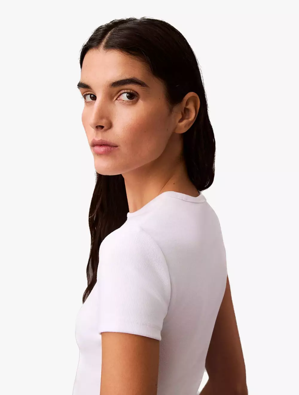 Calvin Klein - Cotton Contour Rib T-Shirt