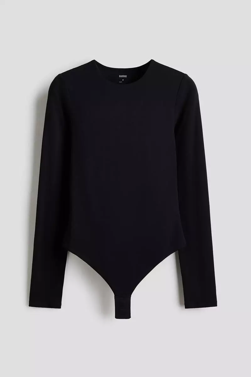 Sculpting Long-sleeved thong body