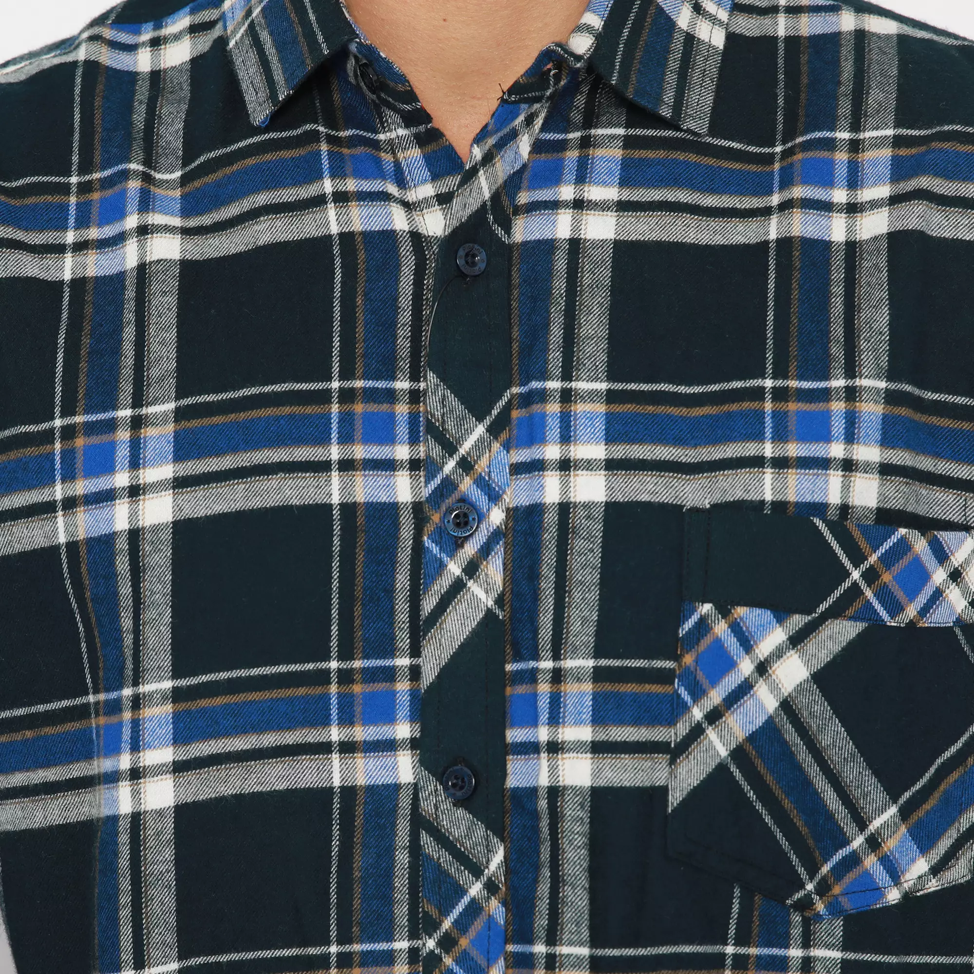 Platini Kemeja Flanel Pria Lengan Panjang 76161