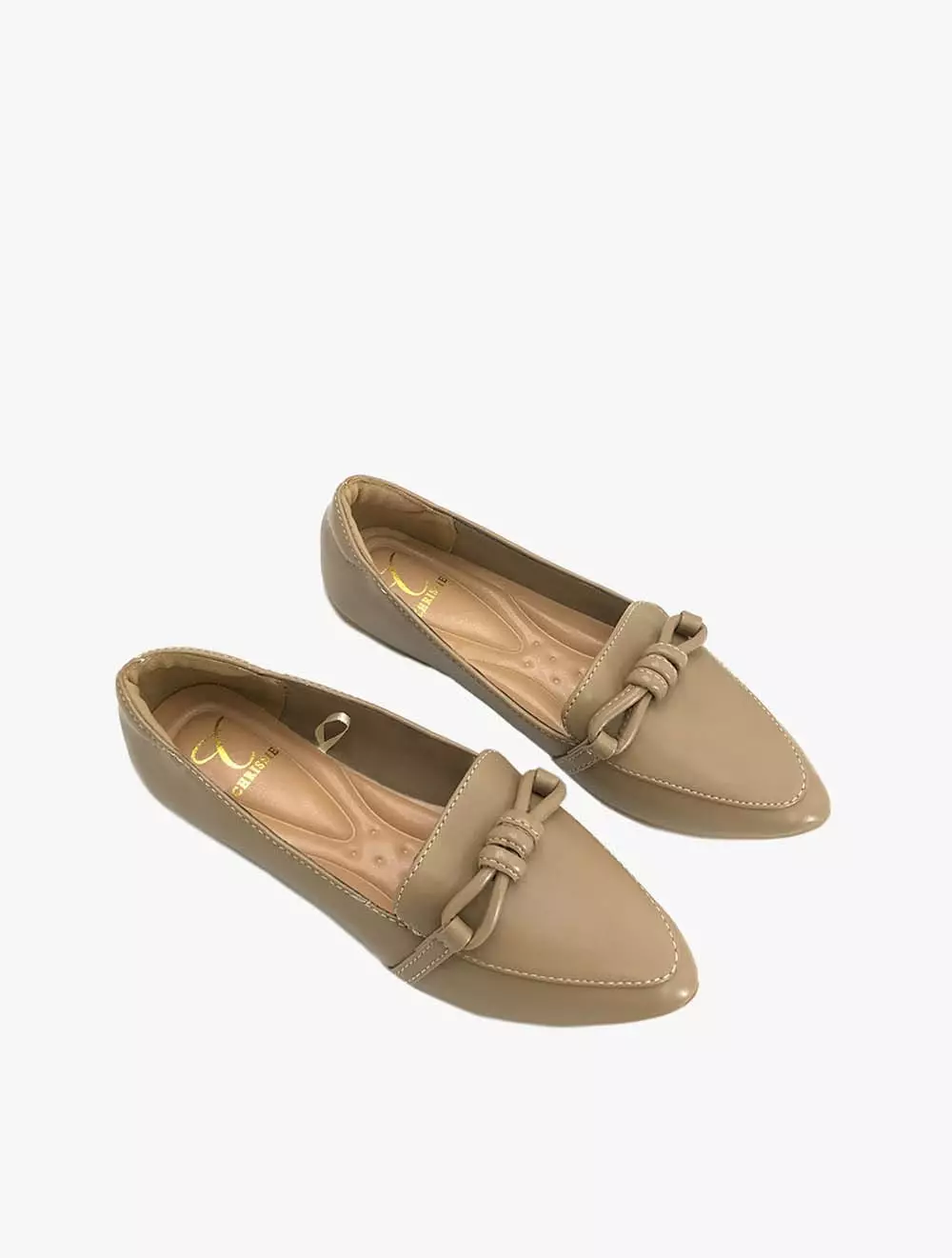 Payless Chrissie Womens Antonela Flats - Taupe_15