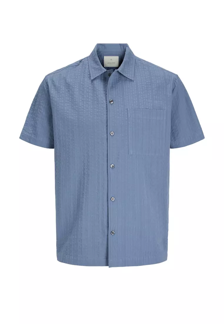 泡泡紗短袖恤衫