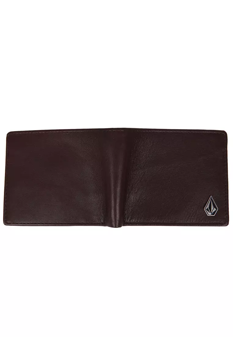 MLW SINGLE STONE LEATHER WALLET BROWN
