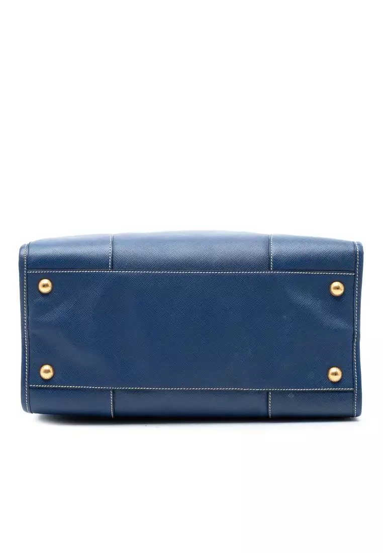 Pre-Loved Prada Saffiano Lux Shopping Tote