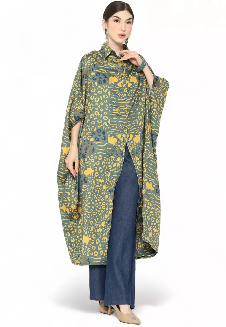 Kanzi Collared Kaftan