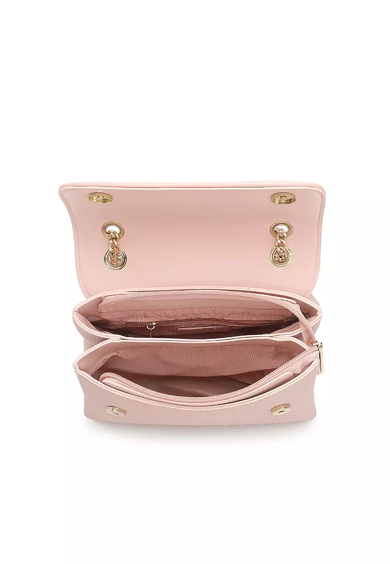 Women's Sling Bag / Crossbody Bag (Tas Selempang Wanita) - Merah Jambu