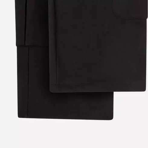 OVERSIZE CARGO JOGGER PANTS BLACK