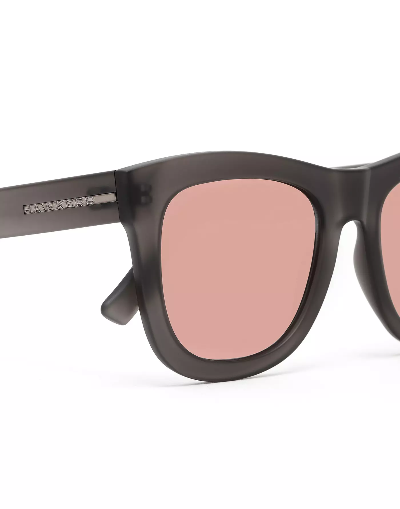 HAWKERS Frozen Grey Rose Gold NOBU Asian Fit Sunglasses for Men and Women. UV400 Protection. Official Product Designed in Spain