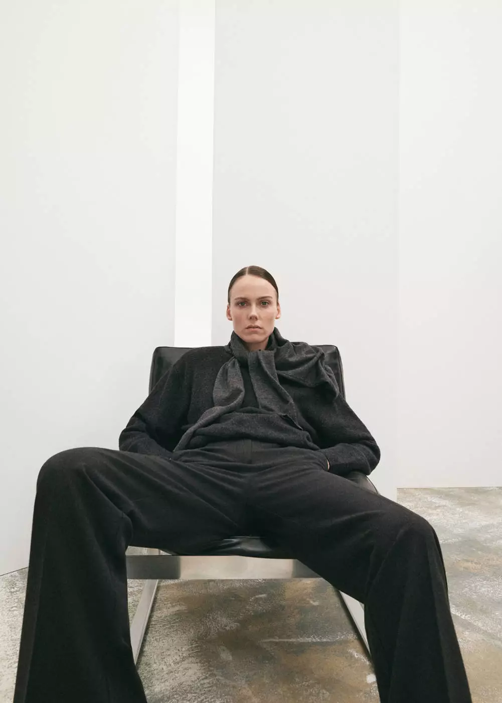 Jersey rajut ukuran sedang