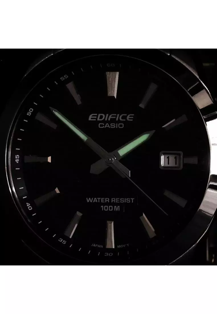 EFV-160D-1AV Men’s Analog Watch with Stainless Steel Band
