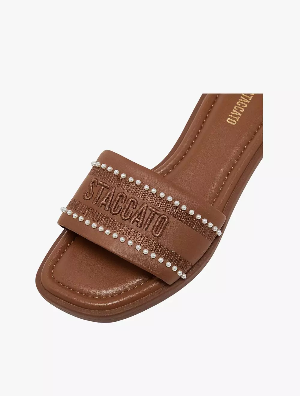 Staccato EEQ27-700 Women's Flat Sandals - Brown