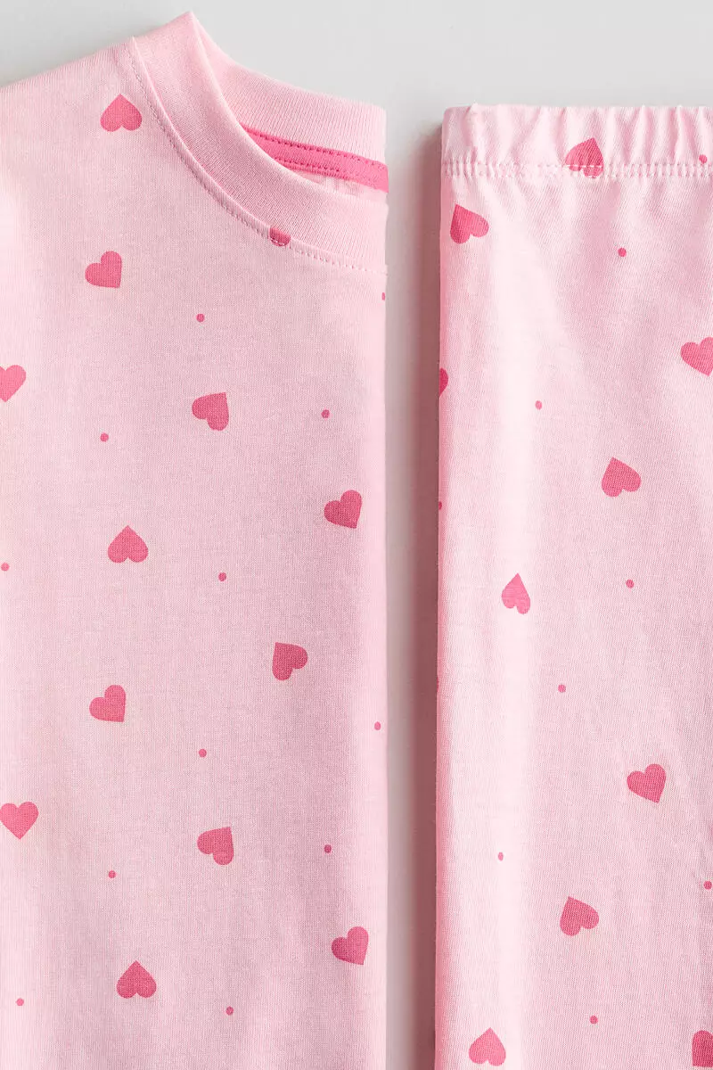 Printed cotton pyjamas