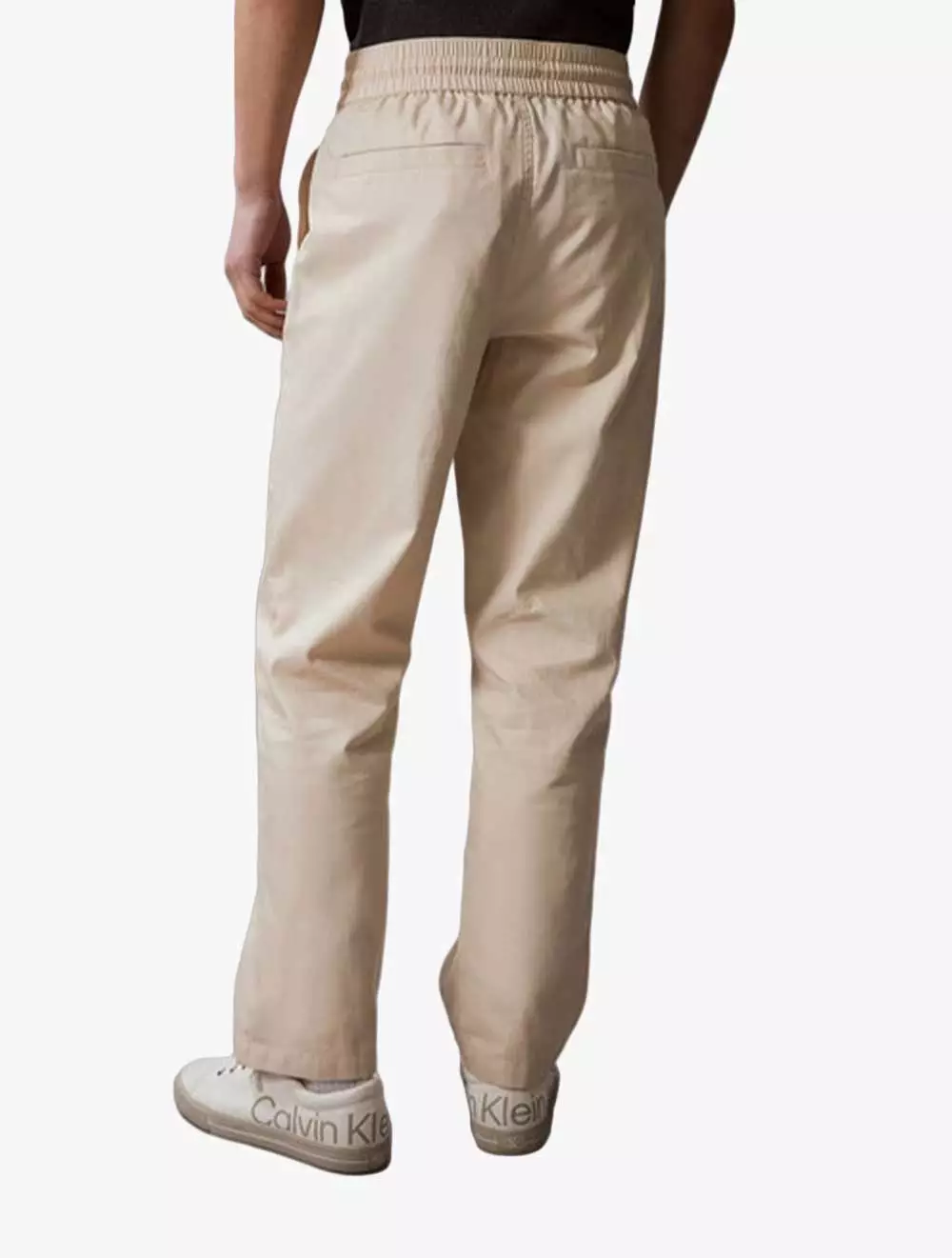 CALVIN KLEIN JEANS - 90S STRAIGHT DENIM PANTS - Beige - beige