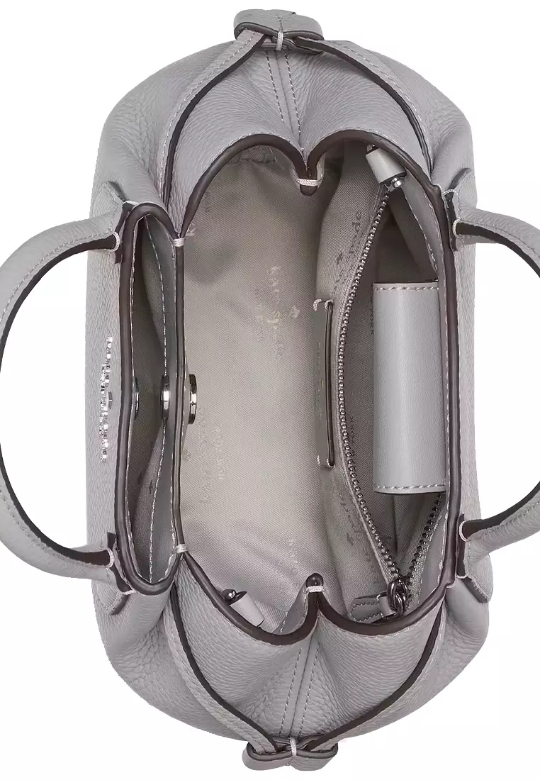 Dumpling Mini Satchel Bag in Mountain Grey KI859