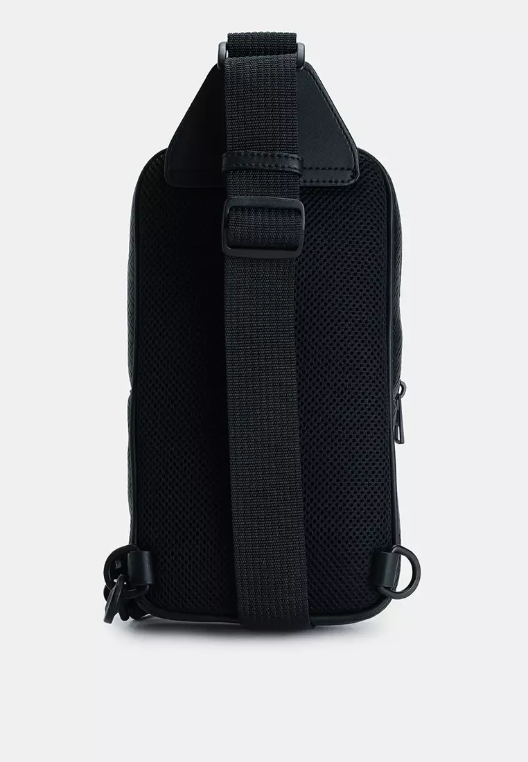 Embossed Flag Sling Bag