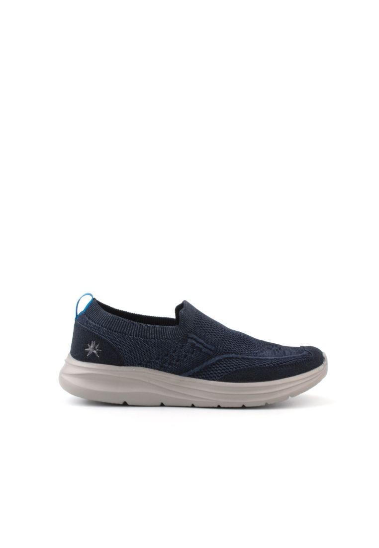 LARRIE Men Navy Classy Feet Casual Slip On Sneakers