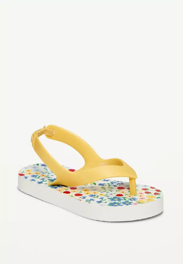 Discount on Old Navy  shoes - SKU: Flip-Flop Sandals for Toddler Girls (Partially Plant-Based)