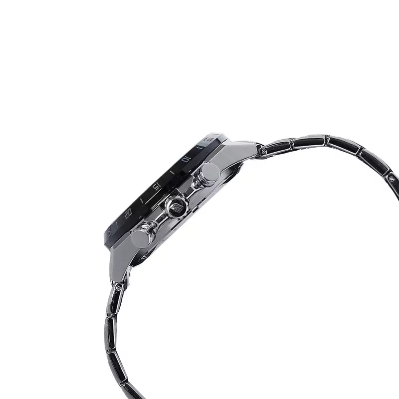Jam Tangan Pria Casio Edifice EQS-940DB-1AVUDF Solar Powered Chronograph Black Dial Stainless Steel Band