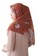 Hijab Wanita Cantik.com orange Segiempat Magnolia Scarf Premium Printing Varian Spice 621FCAA3558577GS_3