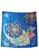 San Marco blue and multi Carrie Poly-Satin Square Scarf Blue 229D2AAC149845GS_2