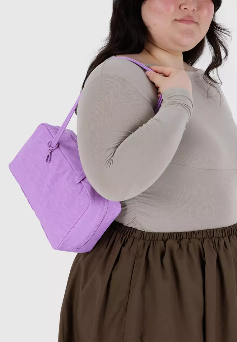 BAGGU - Nylon Bowler Bag - Rose