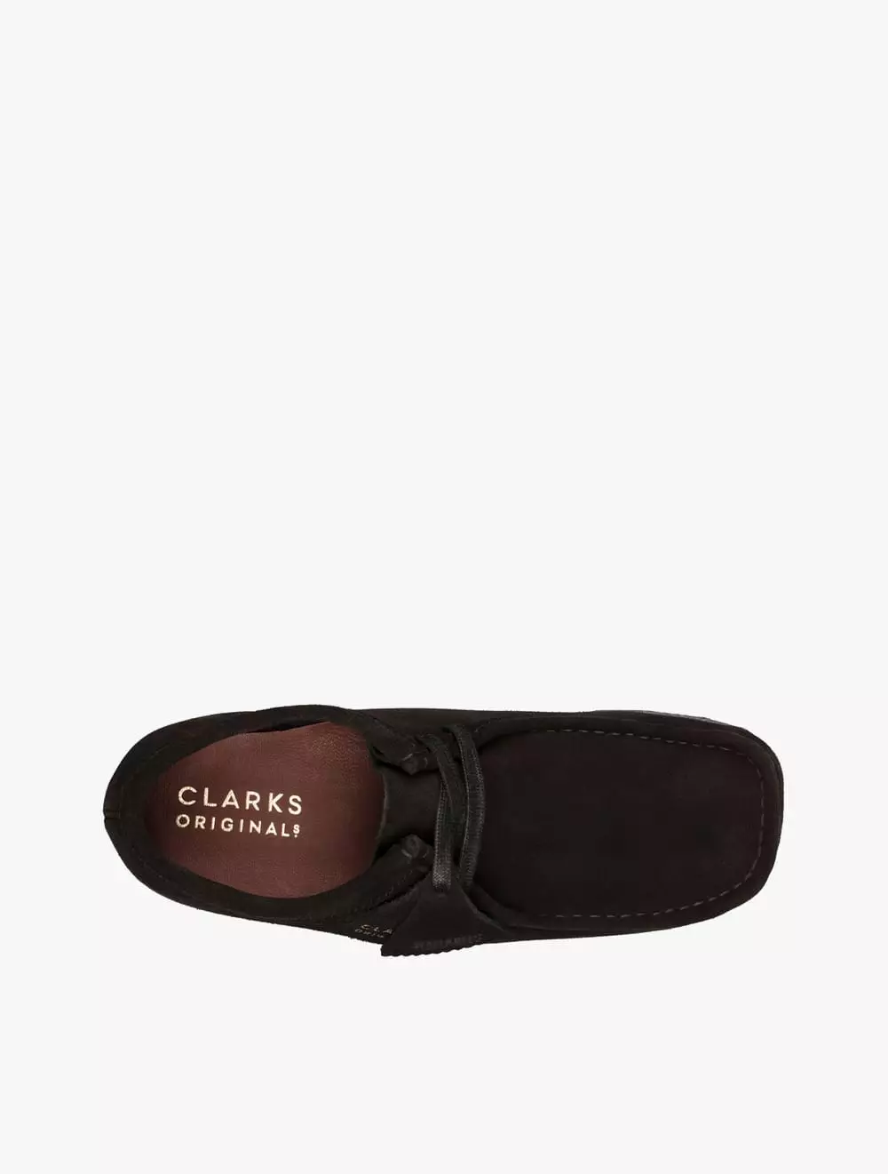 Clarks Wallabee Women's Sneakers- Black Sde - Black