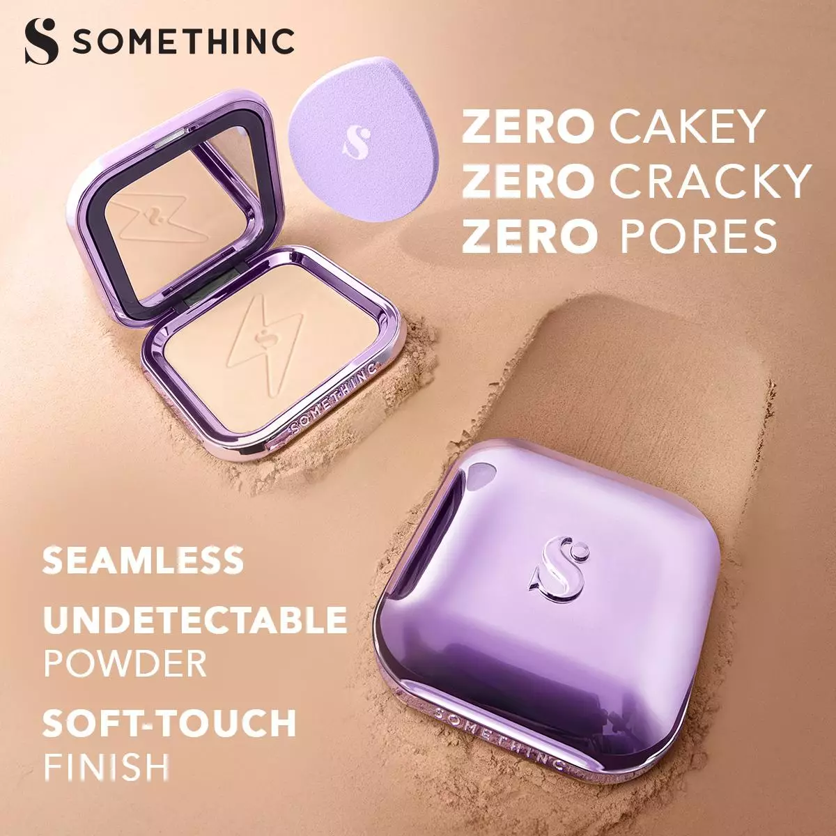 SOMETHINC REFILL Copy Paste COVERBLUR Powder Foundation 12g | Two Way Cake - N03 Alter