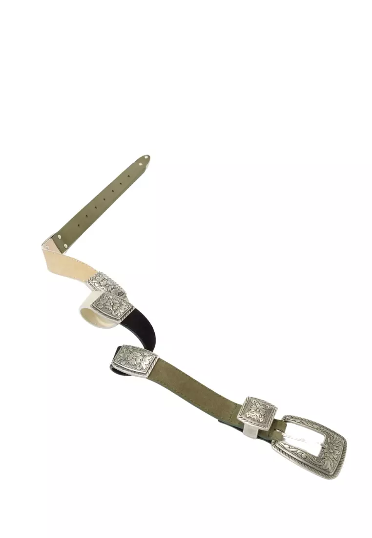 Maje heart belt outlet