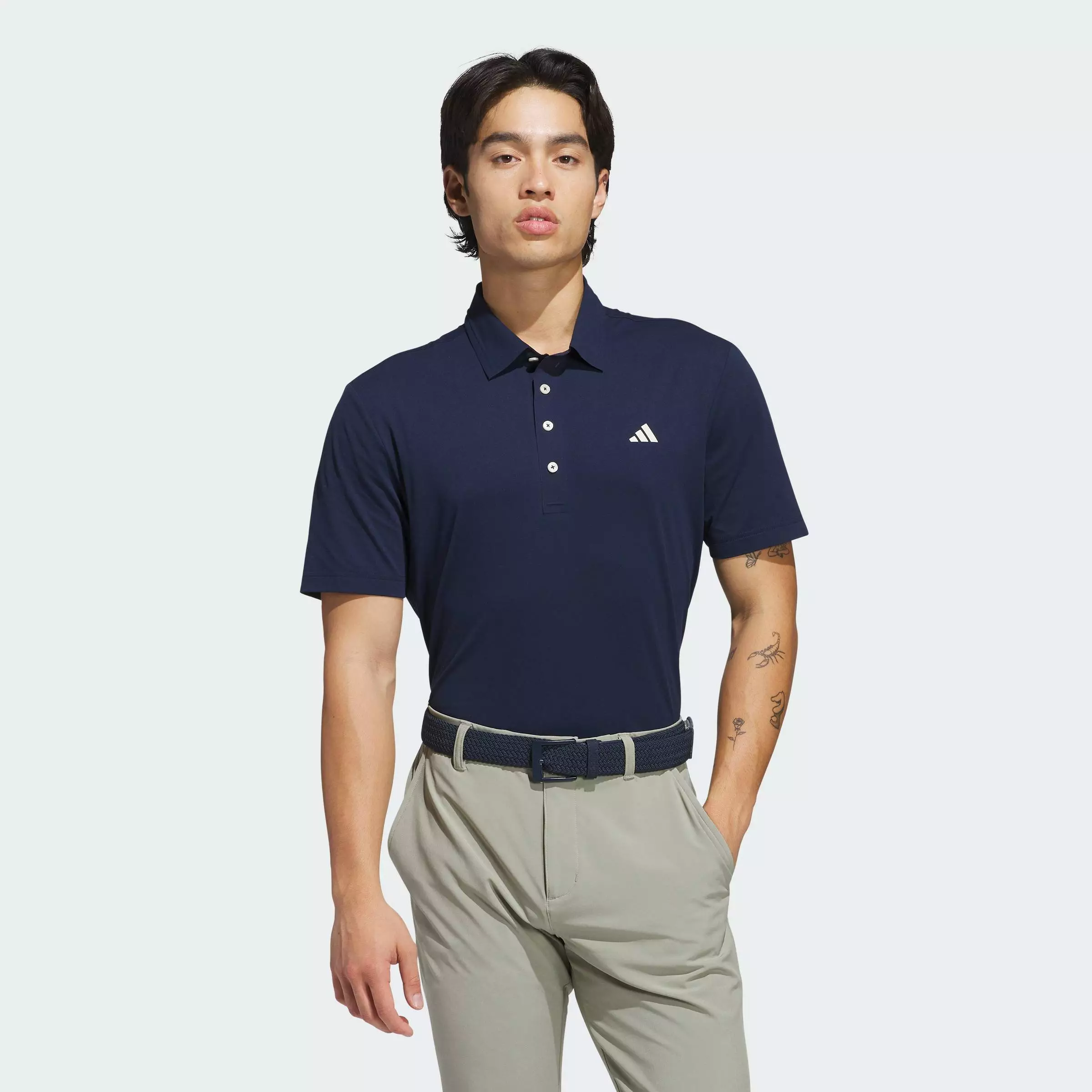 Buy ADIDAS Golf Ultimate365 Tour Twistknit Polo Shirt Men Blue