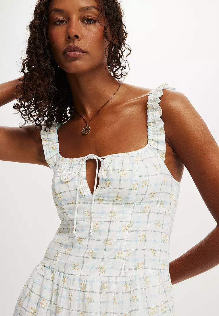 Skye Corset Detail Midi Dress