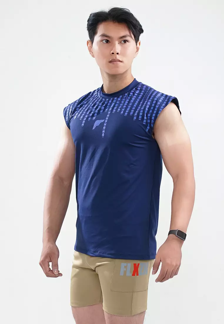 Sleeveless Sports MQ series Navy