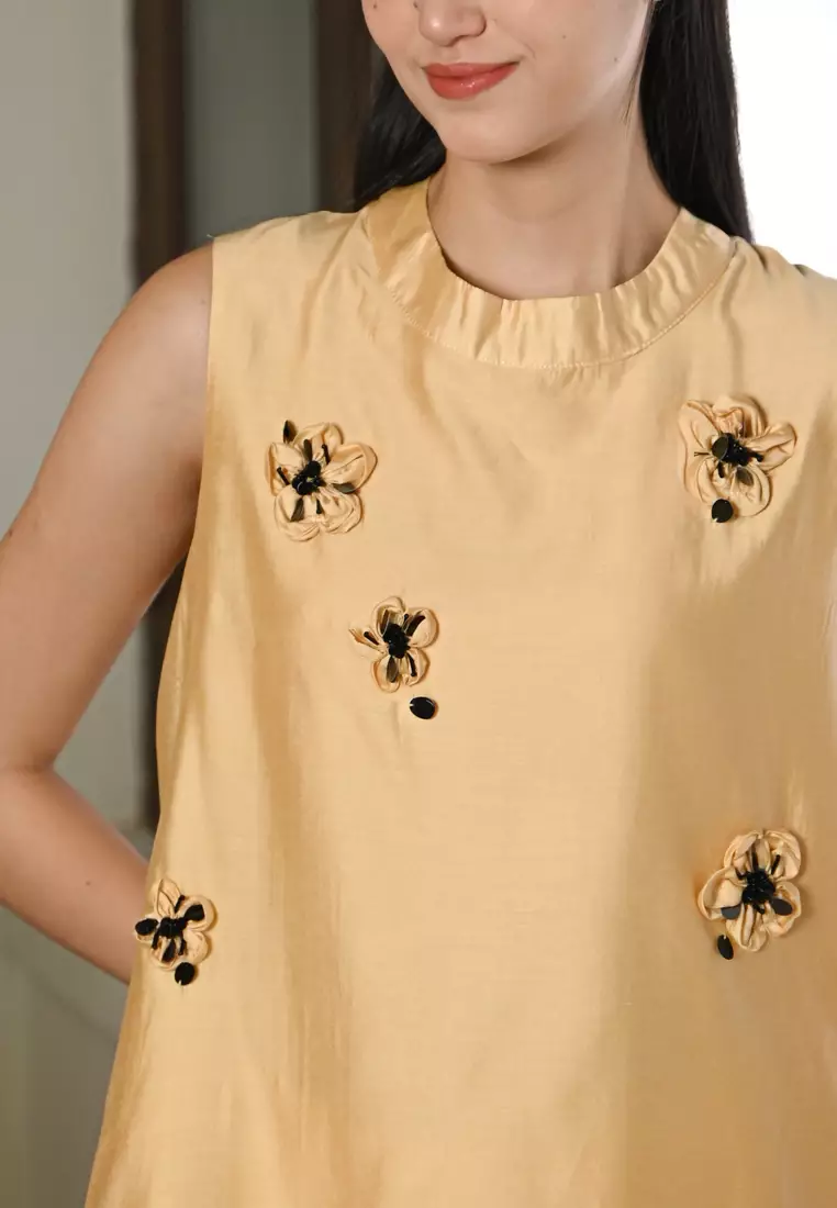 Round Neck Floral Shirt