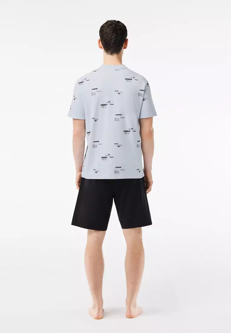 Buy Lacoste Print Top Pajama Set 2025 Online ZALORA Philippines