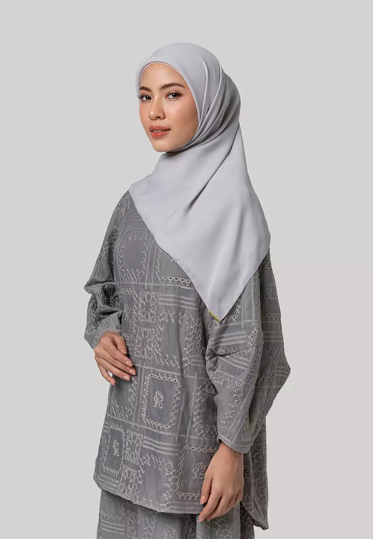 Kami CALM Scarf Plain Soft Grey