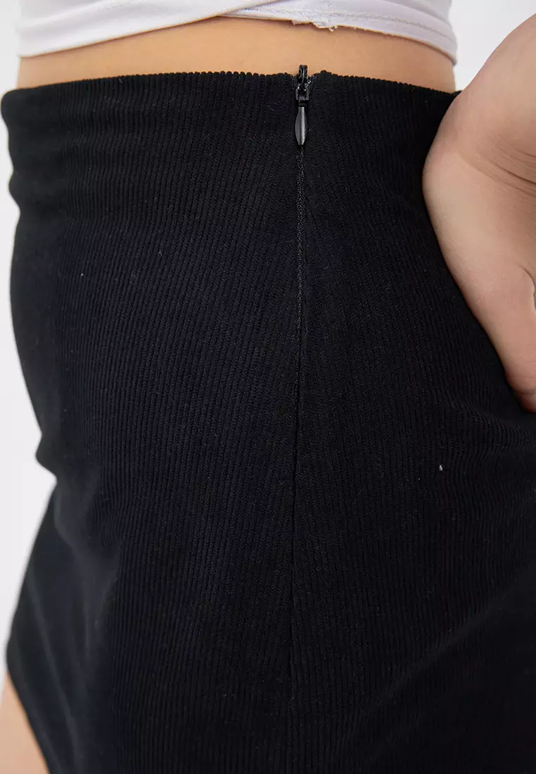 Corduroy  Mini Skirt