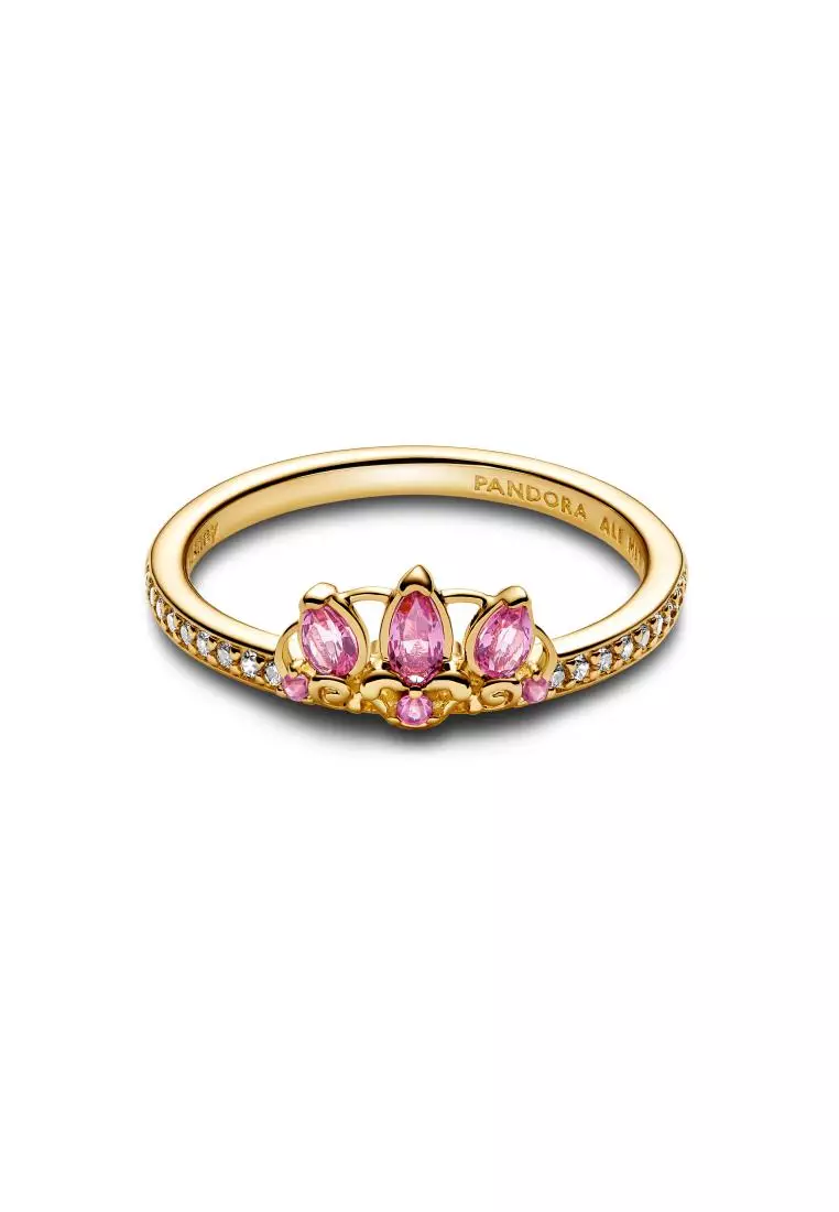 Buy Pandora Disney Princess Rapunzel Tiara Ring 2026 Online | ZALORA ...