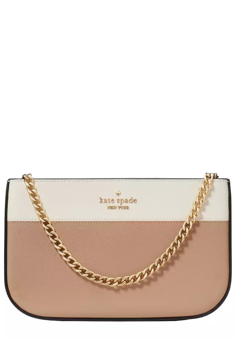 Madison Lilly Pochette Bag in Toasted Hazelnut Multi KI374