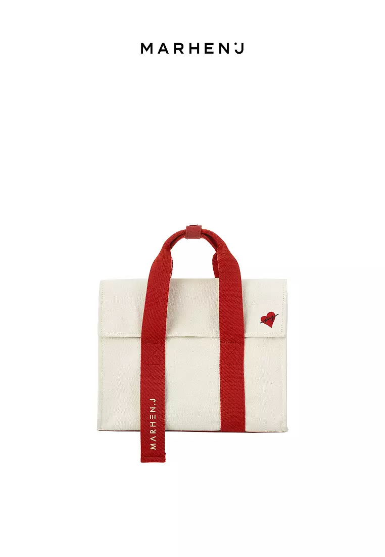 ROY MINI Canvas Crossbody Bag Heart Signal