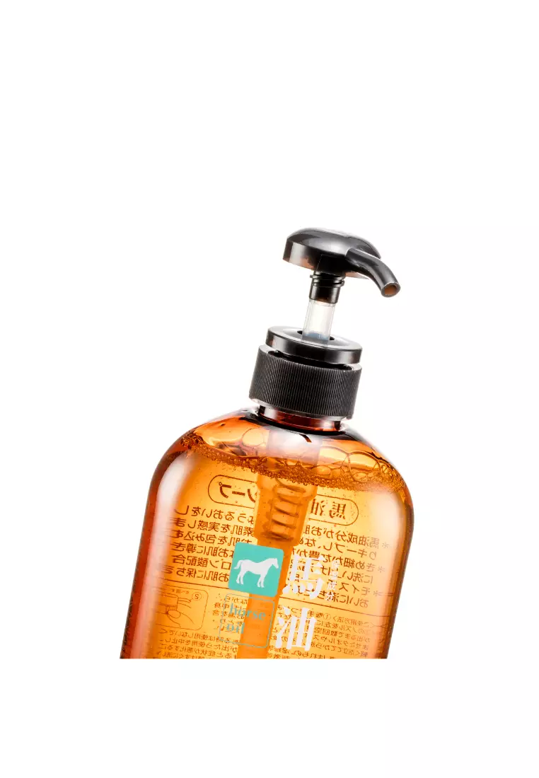 Kumano Horse Oil Moisture Body Soap (600ml)