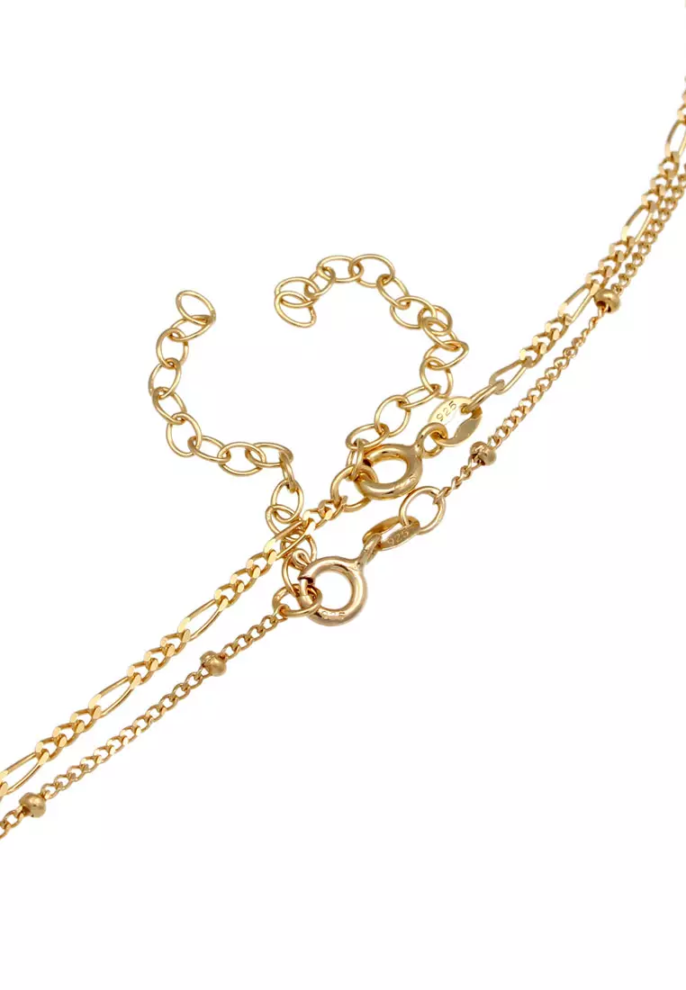 Buy Elli Germany Gold Plated Ball Chain Necklace Set 2024 Online ZALORA Philippines