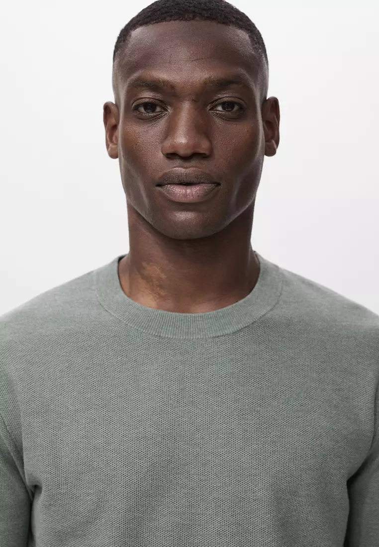 Microstructured Knitted Sweater