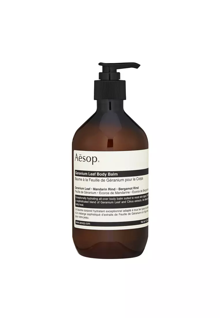 Buy Aesop Aesop Geranium Leaf Body Balm 17oz, 500ml Online | ZALORA ...