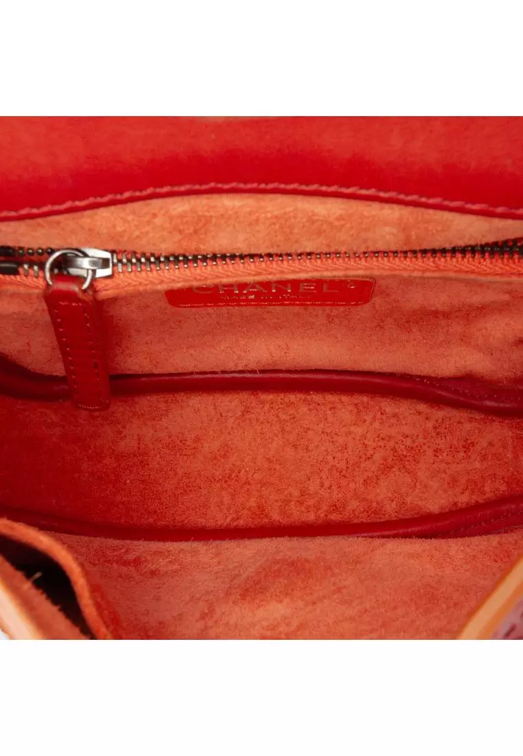 Pre-Loved Chanel Paris Dallas Goatskin Wild Stitch Flap