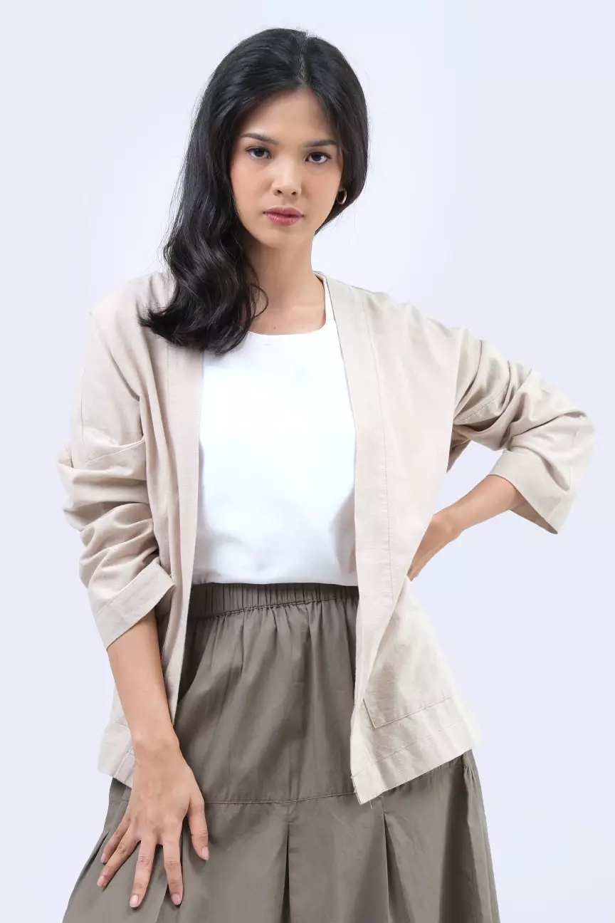 Outer Wanita Frechya Light Khaki