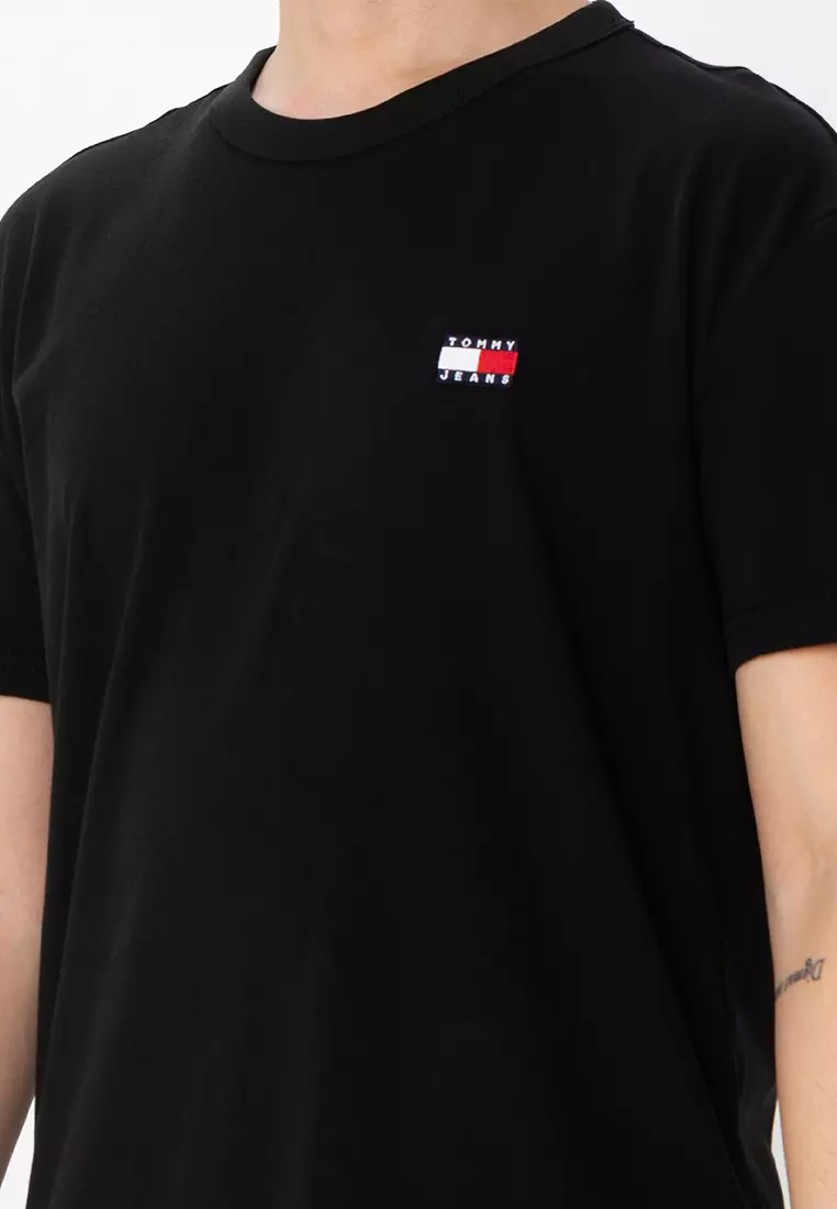 Tommy Badge Crew Neck T-Shirt - Tommy Jeans