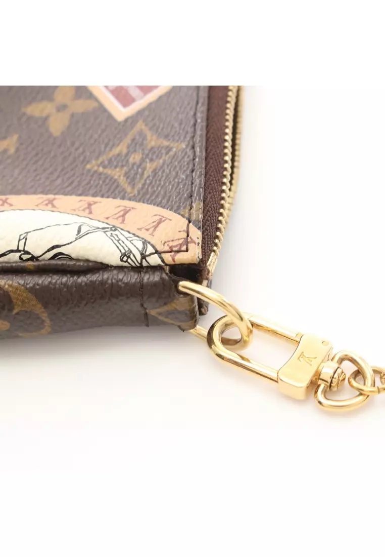 Louis Vuitton Pochette Accessoires Monogram Mini Brown